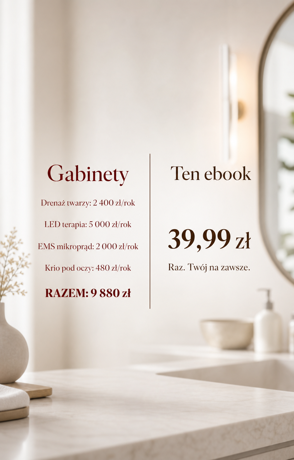 Gabinety vs ebook